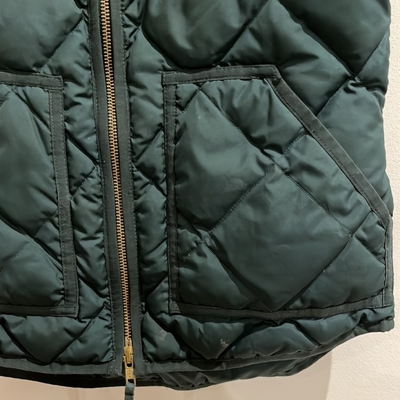 J crew forest green vest - Picture 3 of 3